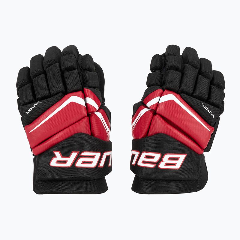 Detské hokejové rukavice Bauer Vapor Fly40 Jr black/red 2