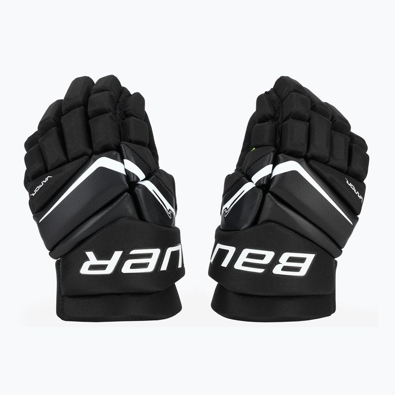 Detské hokejové rukavice Bauer Vapor Fly40 Jr black/white 2