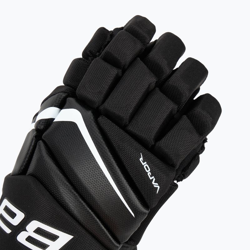 Detské hokejové rukavice Bauer Vapor Fly40 Jr black/white 5