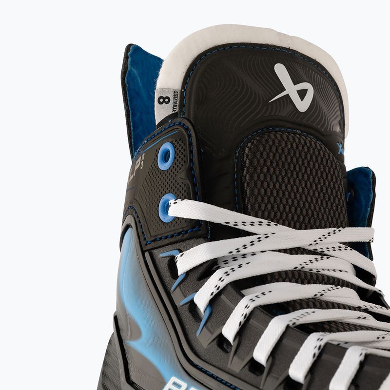 Pánske hokejové korčule  Bauer X-Lp 2.0 Skate-Sr black/blue 4