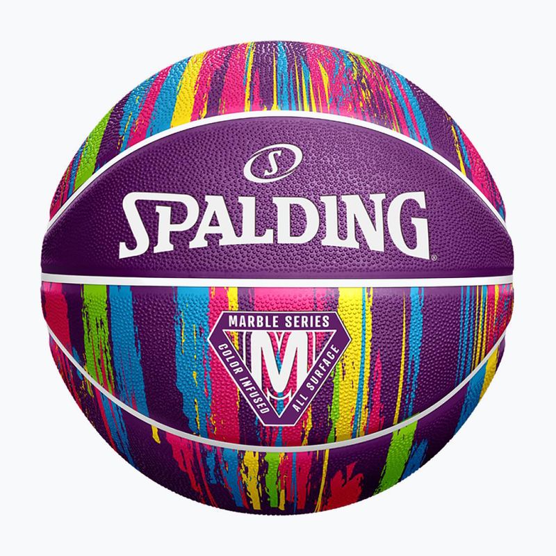 Spalding Marble purple basketball 84403Z veľkosť 7 4