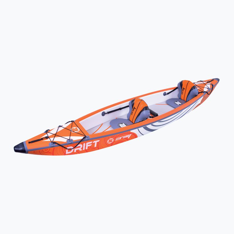 ZRAY Drift 14'0" biely/oranžový nafukovací kajak pre 2 osoby 3