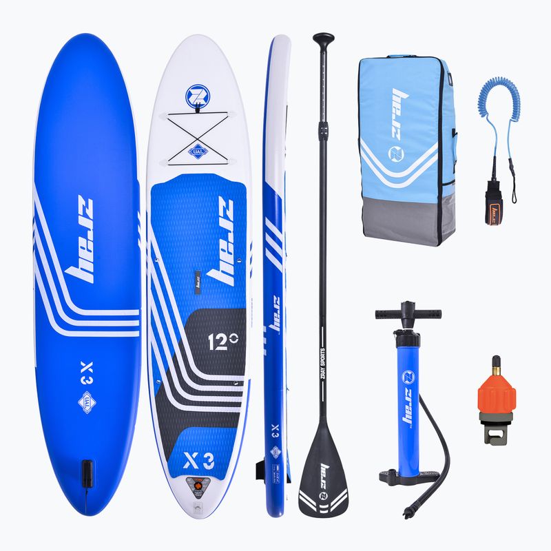 SUP ZRAY X3 12'0'' modrá doska PB-ZX3E