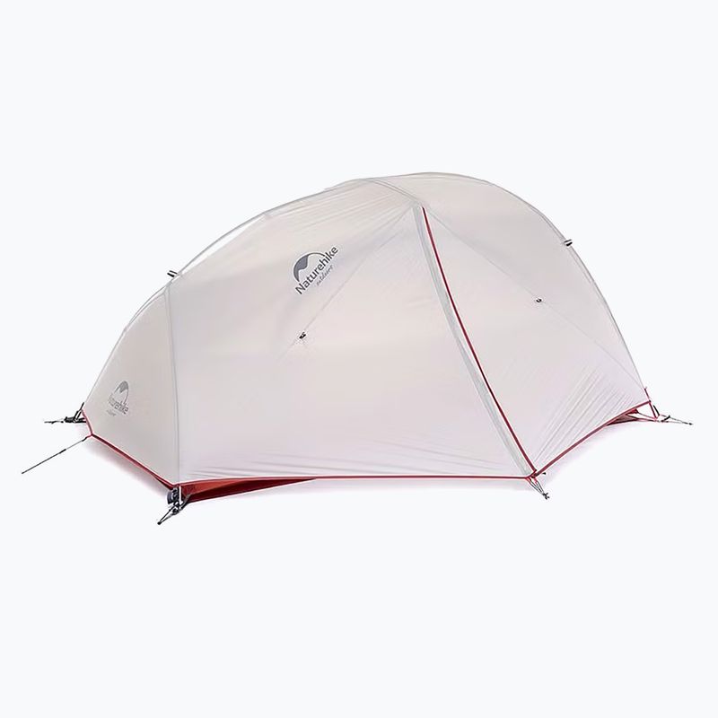 Trekingový stan 2- miestny Naturehike Star River 2 light grey/red