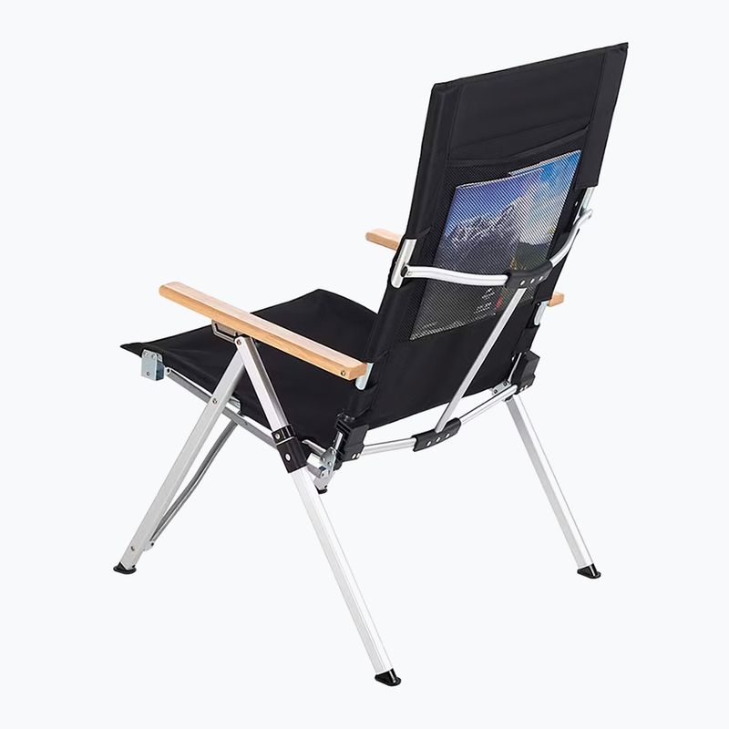 Cestovná stolička Naturehike Deck Chair black 2