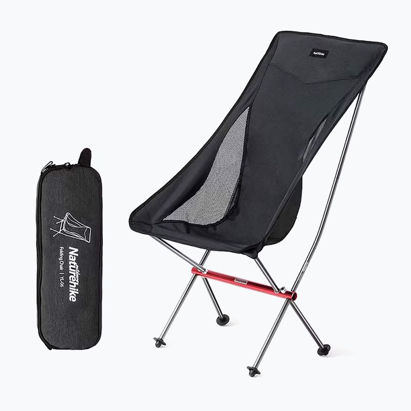 Cestovná stolička Naturehike Moon Chair Yl06 black 3