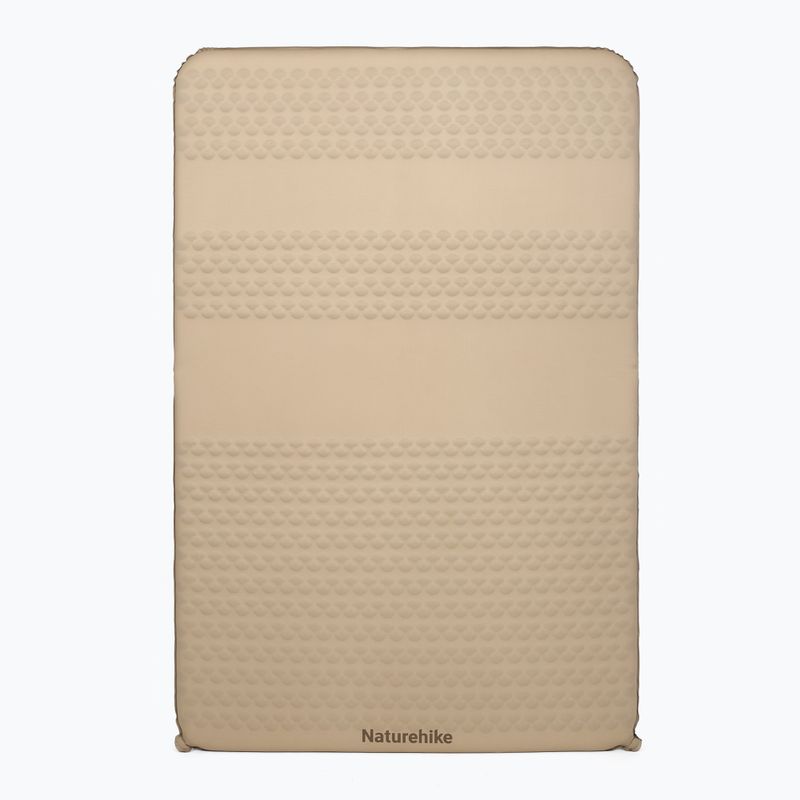 Samonafukovacia karimatka Naturehike Featherbone Double Regular Wide brown 2