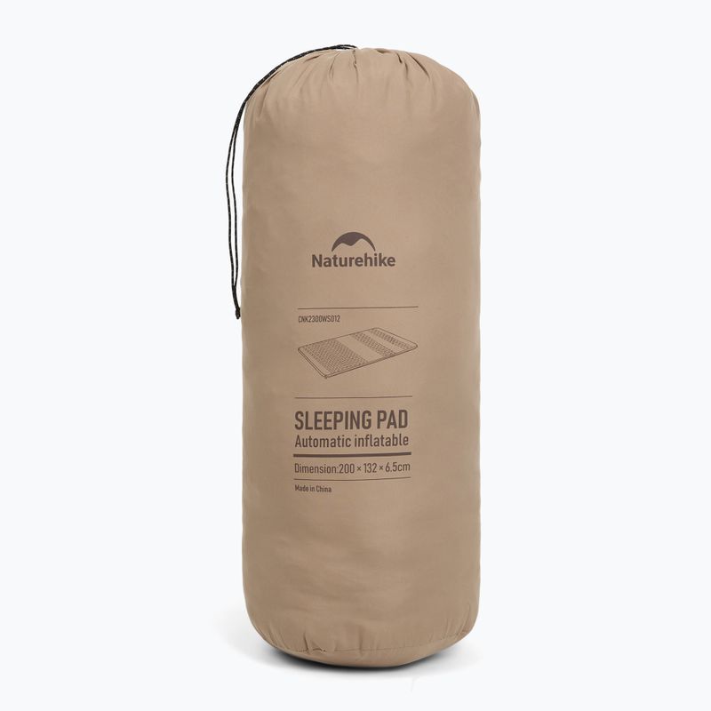 Samonafukovacia karimatka Naturehike Featherbone Double Regular Wide brown 9