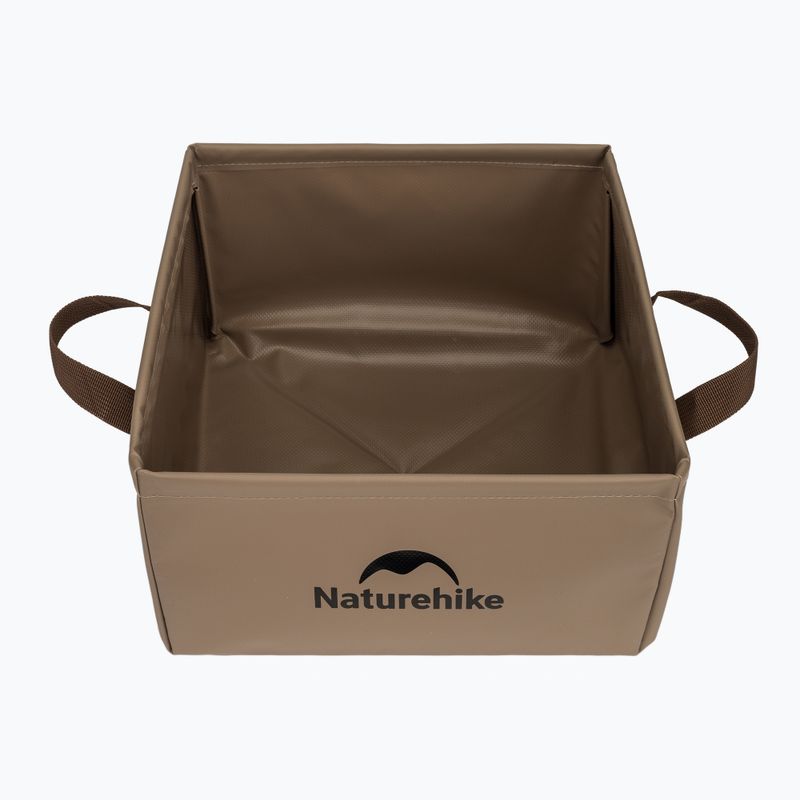 Turistický drez Naturehike Składany Square Bucket 13 light brown 2