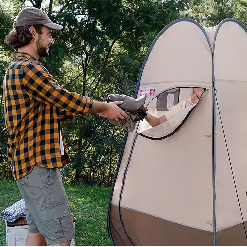 Skladacia prezliekareň Naturehike NH17Z002-P dark brown 3