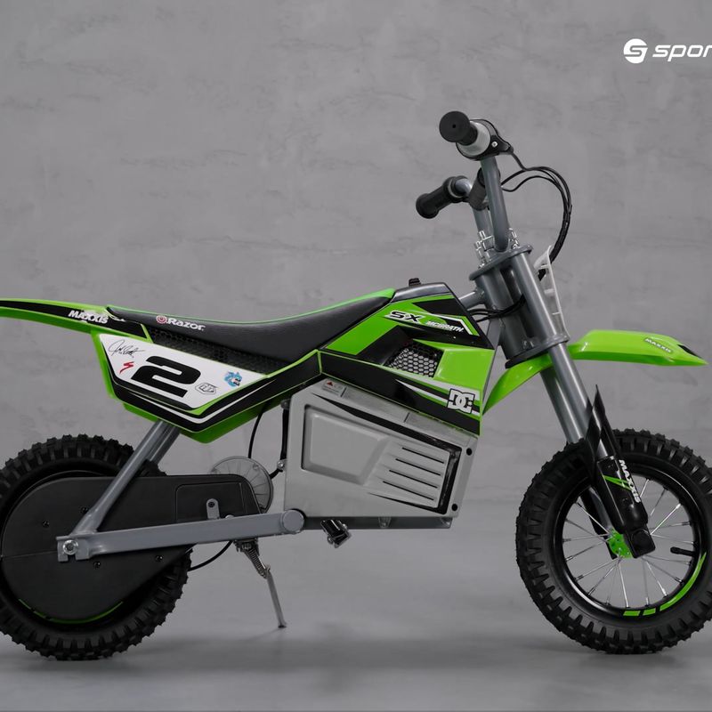 Razor SX350 Dirt Rocket McGrath zelená detská elektrická motorka 15173834 9