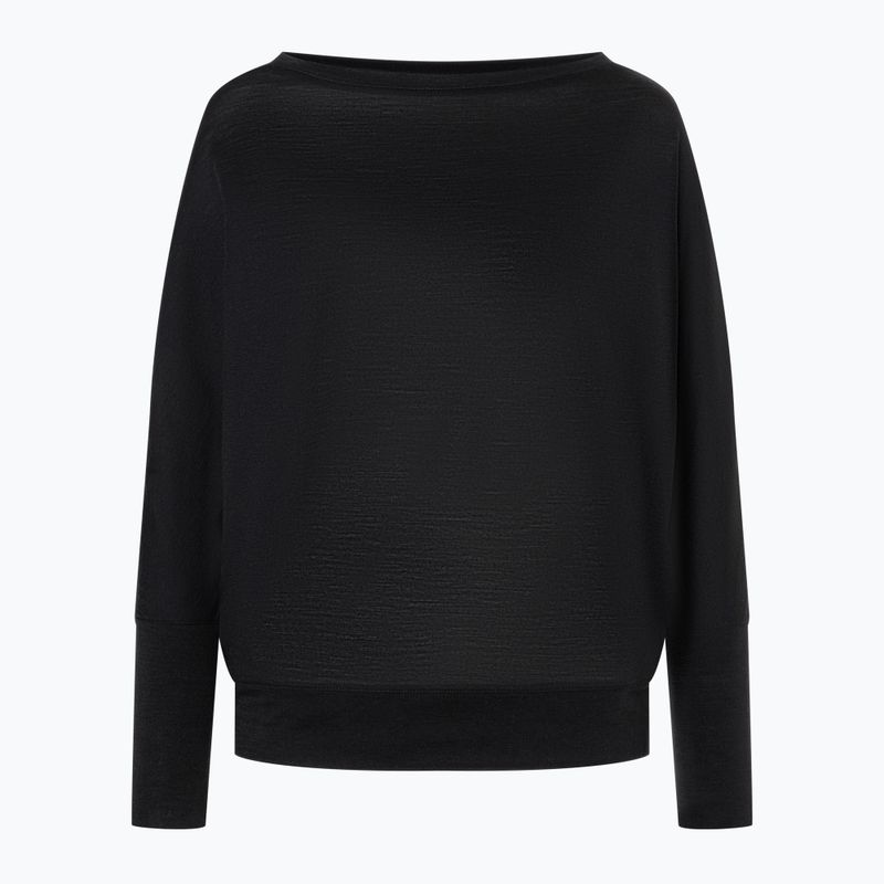 Dámske tričko longsleeve super.natural Kula Top jet black 2