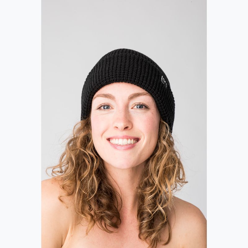 Zimná čiapka super.natural City Beanie jet black 3