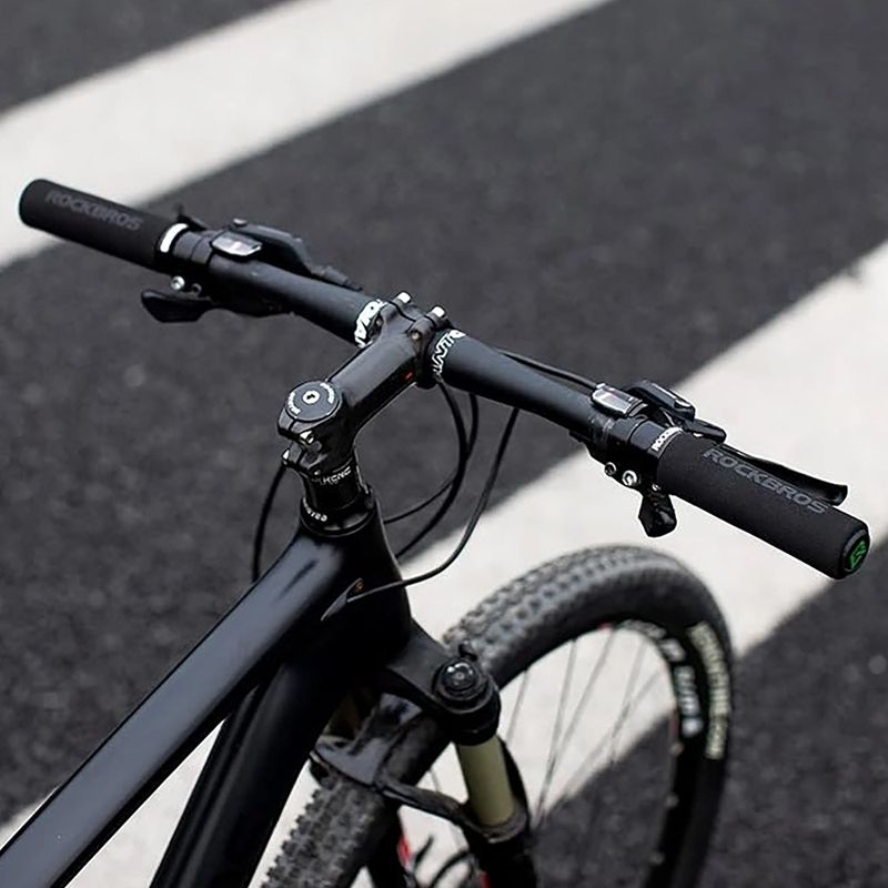 Gripy na riadidlá Rockbros BT1001 Handlebar Grips black/red 5