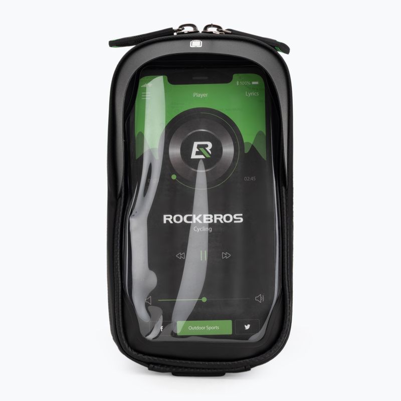 Brašna na rám bicykla Rockbros 010-4BK Bike Front Bag black