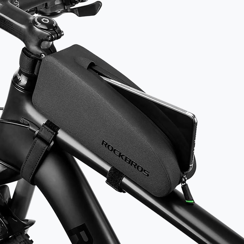 Brašna na rám bicykla Rockbros AS-019 Bike Tube Bag S black 7