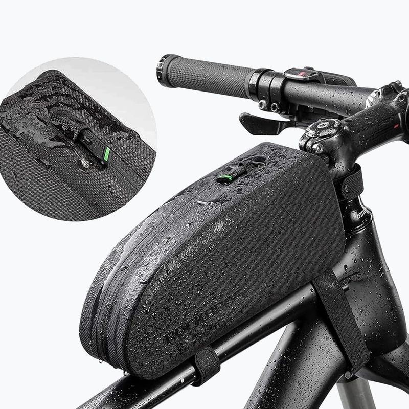 Brašna na rám bicykla Rockbros AS-019 Bike Tube Bag S black 8