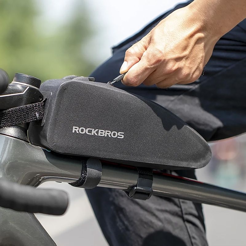 Brašna na rám bicykla Rockbros AS-019 Bike Tube Bag S black 13