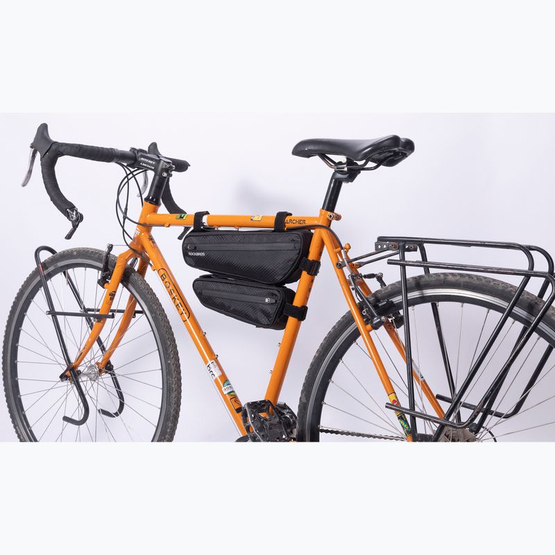 Brašna na rám bicykla Rockbros 043 Bike Tube Bag 3 l black 2