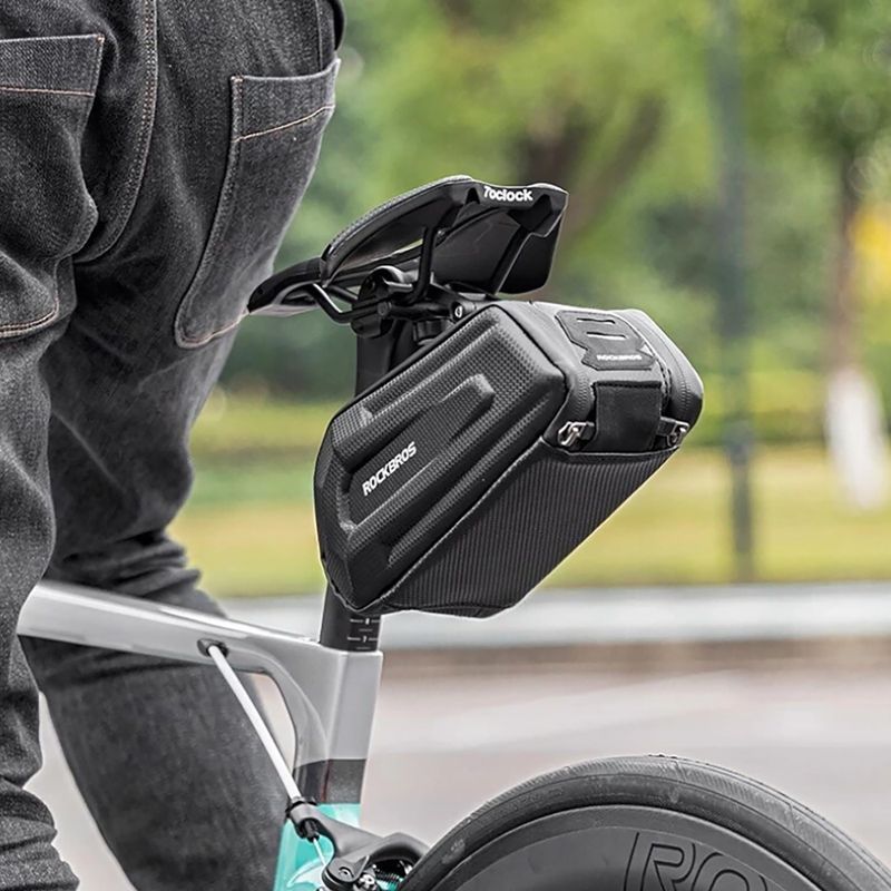 Cyklistická brašna pod sedátko Rockbros B69 Bike Saddle Bag black 7