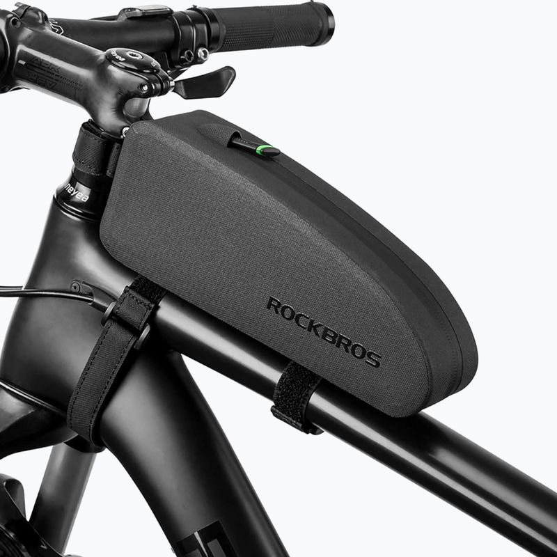 Brašna na rám bicykla Rockbros AS-019-1 Bike Tube Bag L black 5