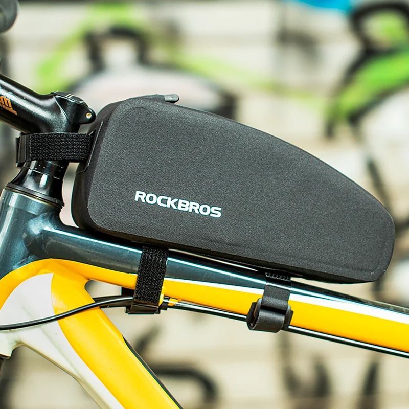 Brašna na rám bicykla Rockbros AS-019-1 Bike Tube Bag L black 12