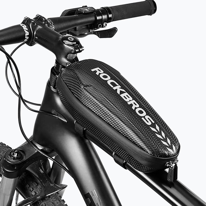 Brašna na rám bicykla Rockbros B60 Bike Tube Bag M black 2
