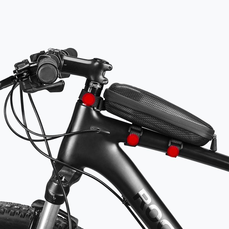Brašna na rám bicykla Rockbros B60 Bike Tube Bag M black 3
