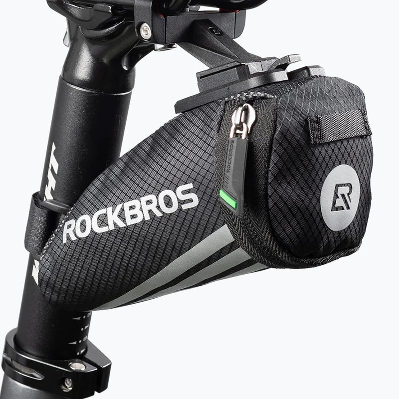 Cyklistická brašna pod sedátko Rockbros C28BK Bike Saddle Bag black 2