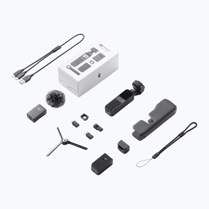 DJI Pocket 2 Creator Combo kamera sivá CP.OS.00000121.01 2