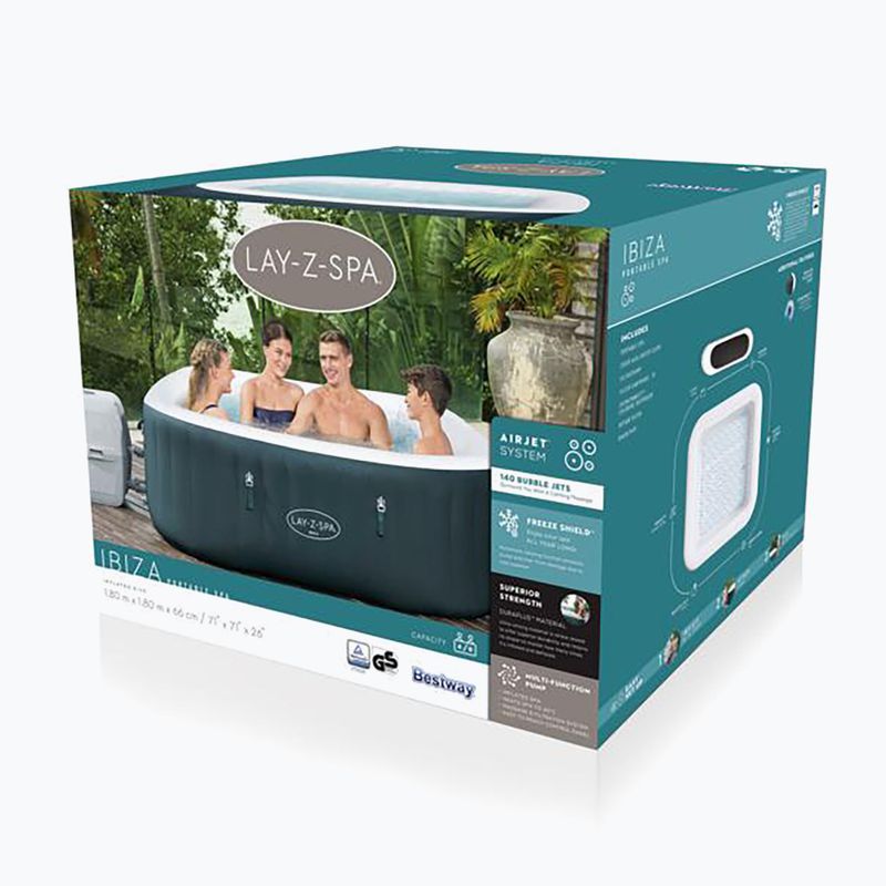 Bestway Lay-Z-Spa Ibiza nafukovací vírivý bazén 60015 2