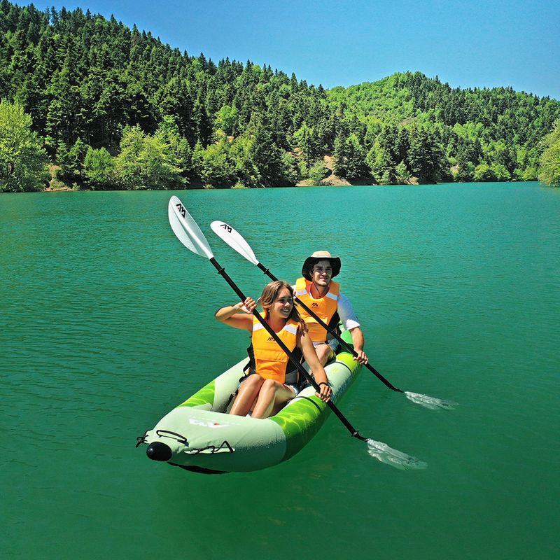 Aqua Marina Rekreačný kajak zelený Betta-412 13'6″ nafukovací kajak pre 2 osoby 12