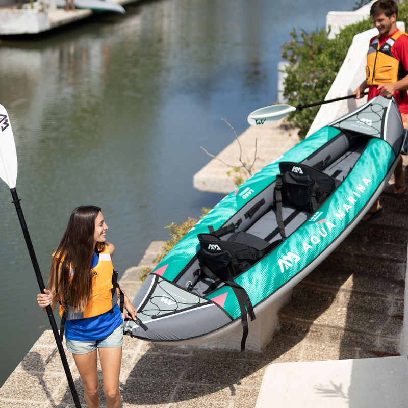 Aqua Marina Rekreačný kajak zelený Laxo-320 2-osobný nafukovací kajak 10'6″ 12