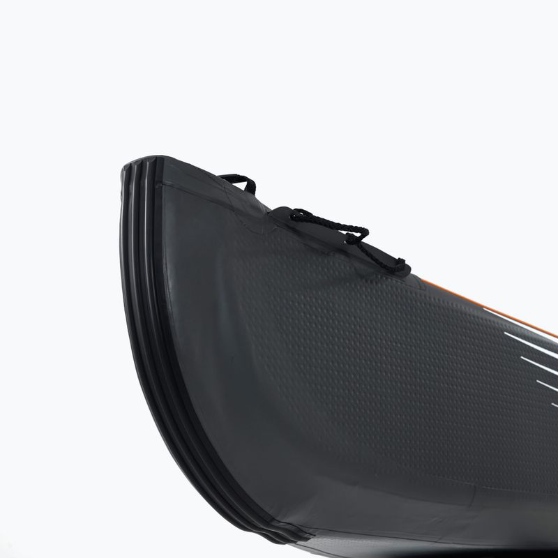 Aqua Marina Tomahawk šedý Air-K 375 vysokotlakový nafukovací kajak pre 1 osobu 12'4″ 4