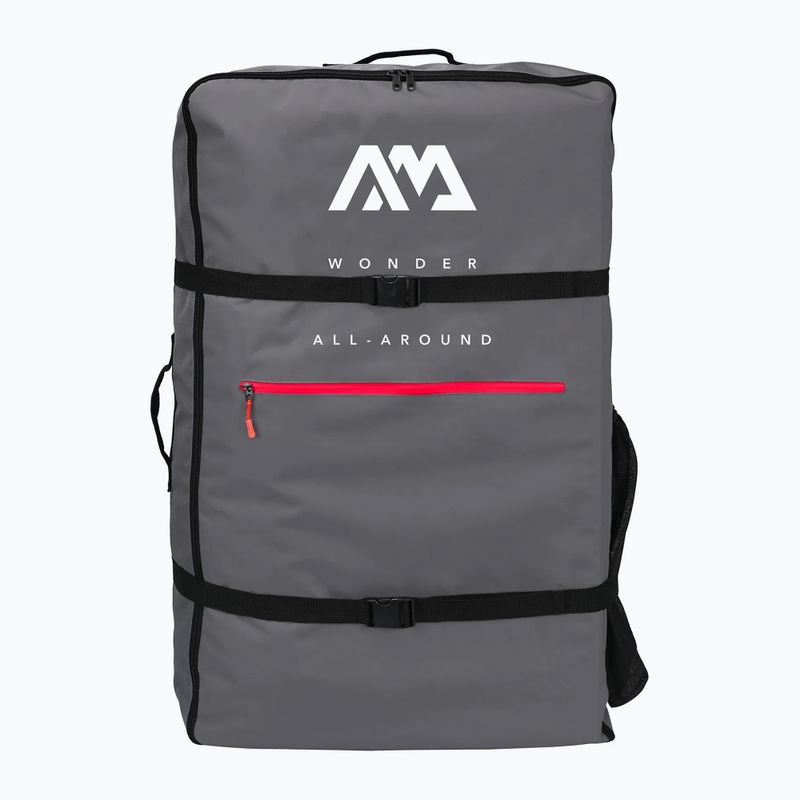 Aqua Marina Tomahawk šedý Air-K 375 vysokotlakový nafukovací kajak pre 1 osobu 12'4″ 9