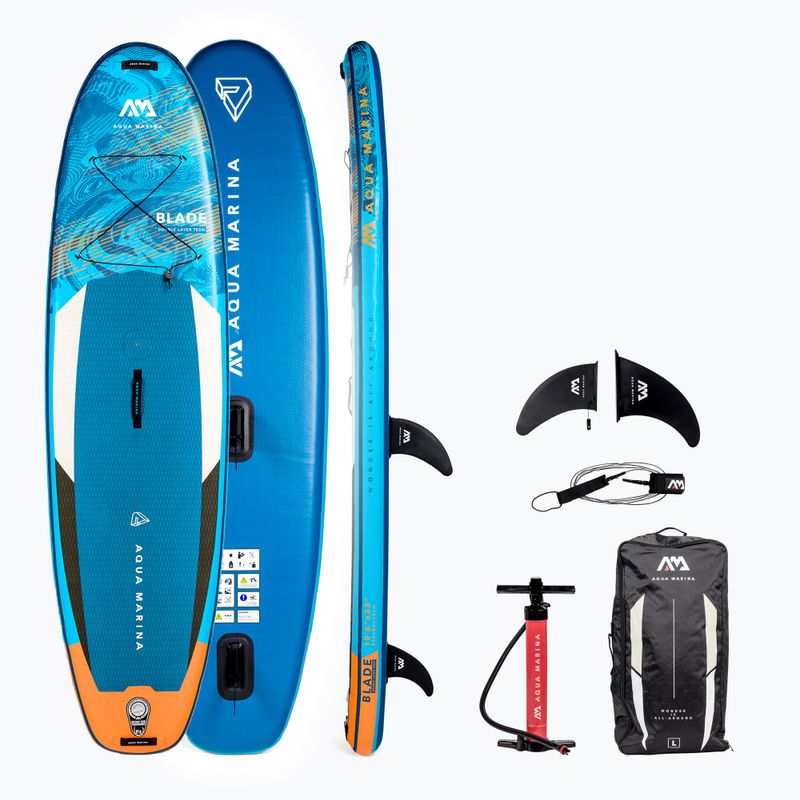 Aqua Marina Blade Windsurf SUP doska 3,2 m modrá BT-22BL