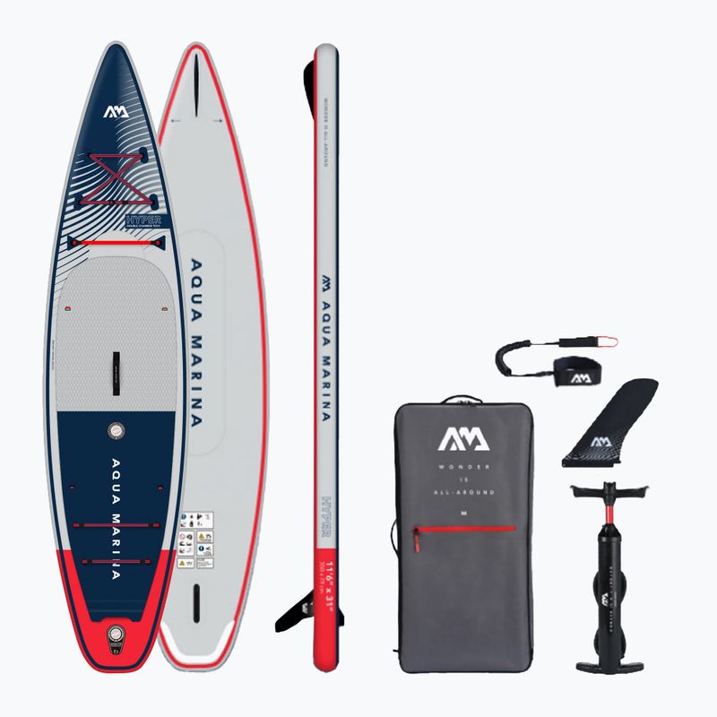 Aqua Marina Hyper 11'6" SUP doska šedá BT-23HY01