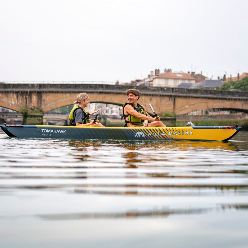 Vysokotlakový kajak Aqua Marina Tomahawk AIR-K 440 pre 2 osoby 17