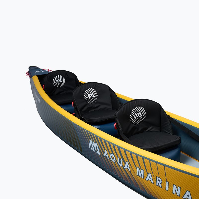 Vysokotlakový nafukovací kajak Aqua Marina Tomahawk Air C3 pre 3 osoby 4