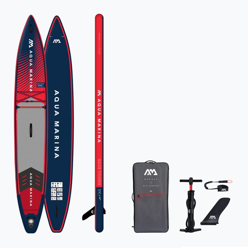 Detská SUP doska Aqua Marina Race Young 12'6"