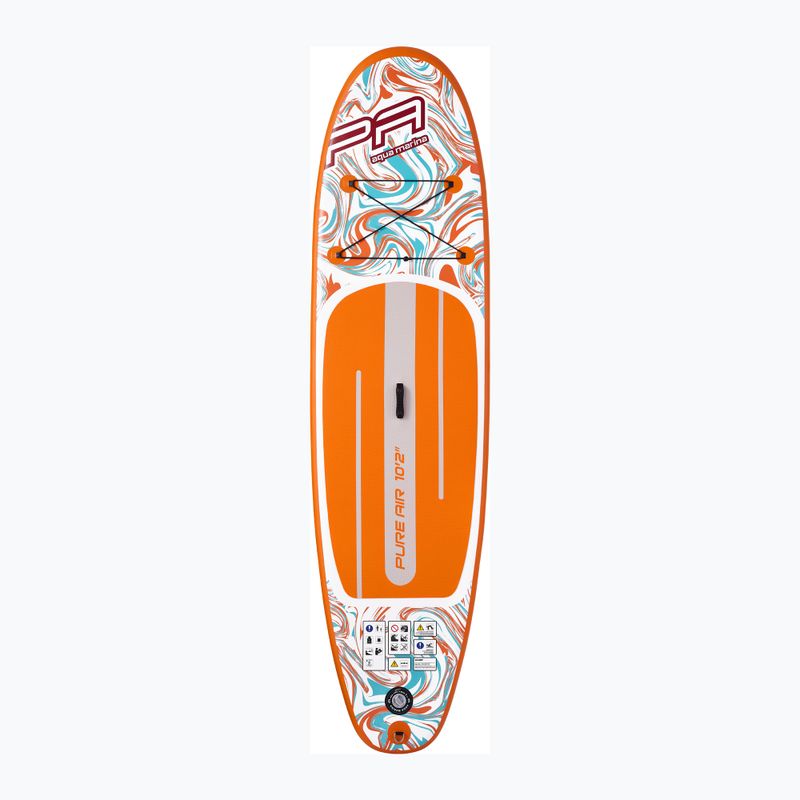 Aqua Marina Pure Air All-Round iSUP Coast 10'2" oranžová SUP doska 2