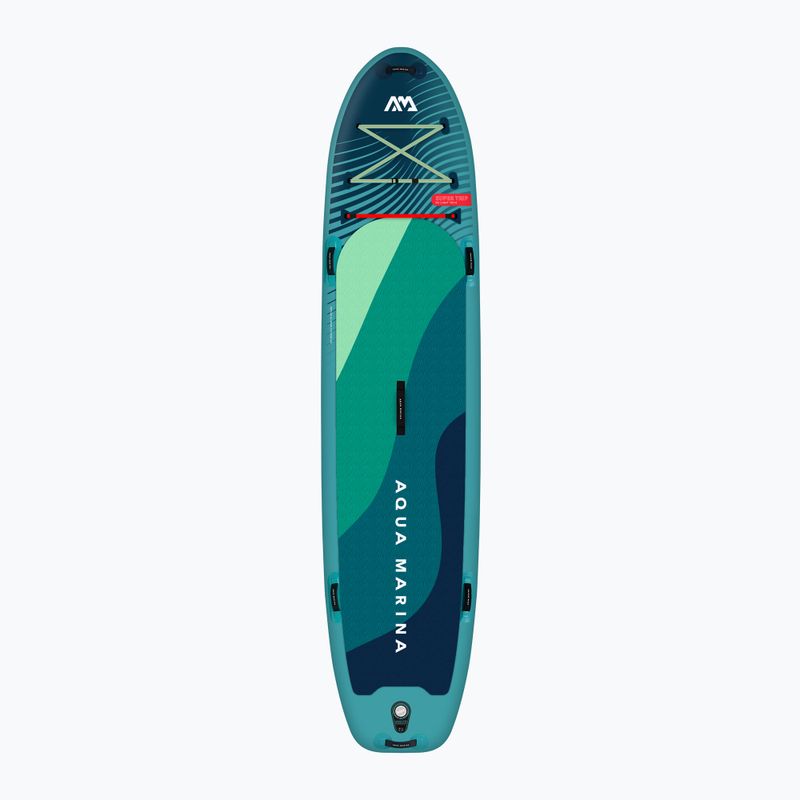 Nafukovací paddleboard súprava Aqua Marina Super Trip Essential 12'6" dark green 2