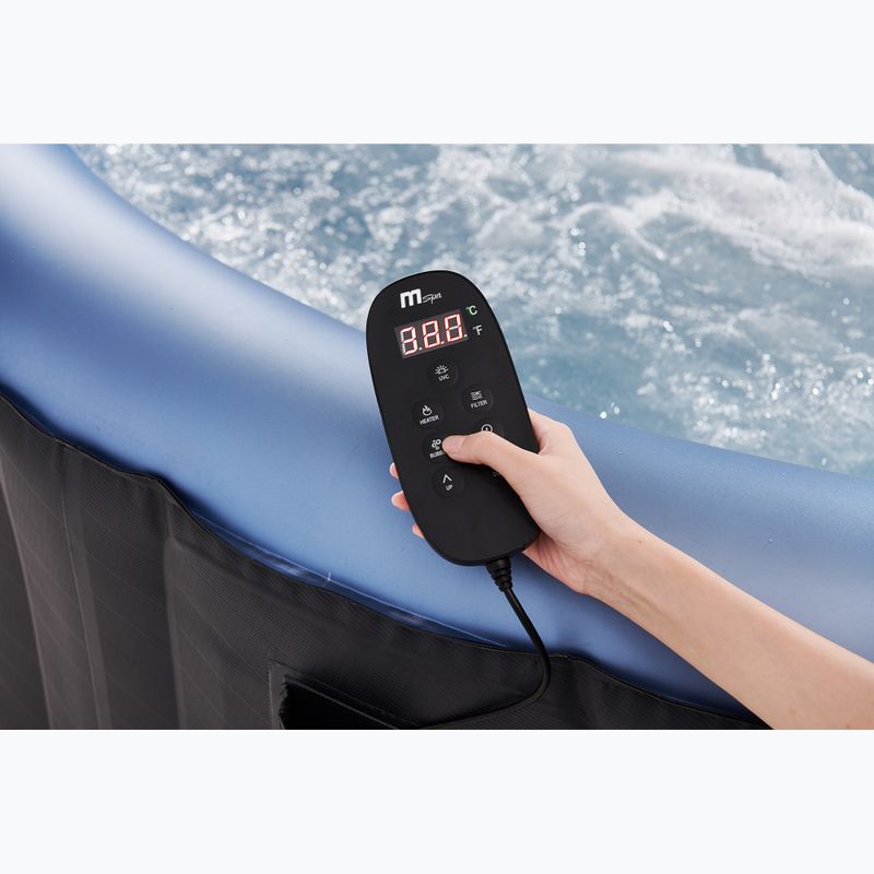 Vírivka Jacuzzi  pre 8 osôb  MSpa Comfort Bergen anthracite grey 24