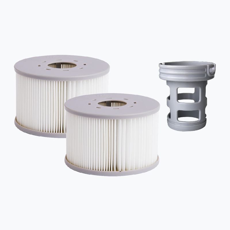 Bazén s vírivkou pre 6 osôb MSpa Urban Rimba grafitowy 13