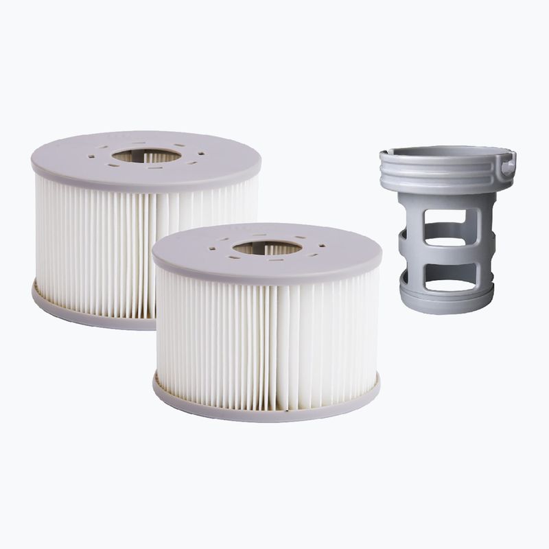 Bazén s vírivkou pre 8 osôb MSpa Urban Rimba Max grafitowy 13