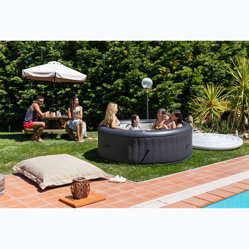 Vírivka Jacuzzi  pre 8 osôb  MSpa Urban Rimba Max grafitowy 18