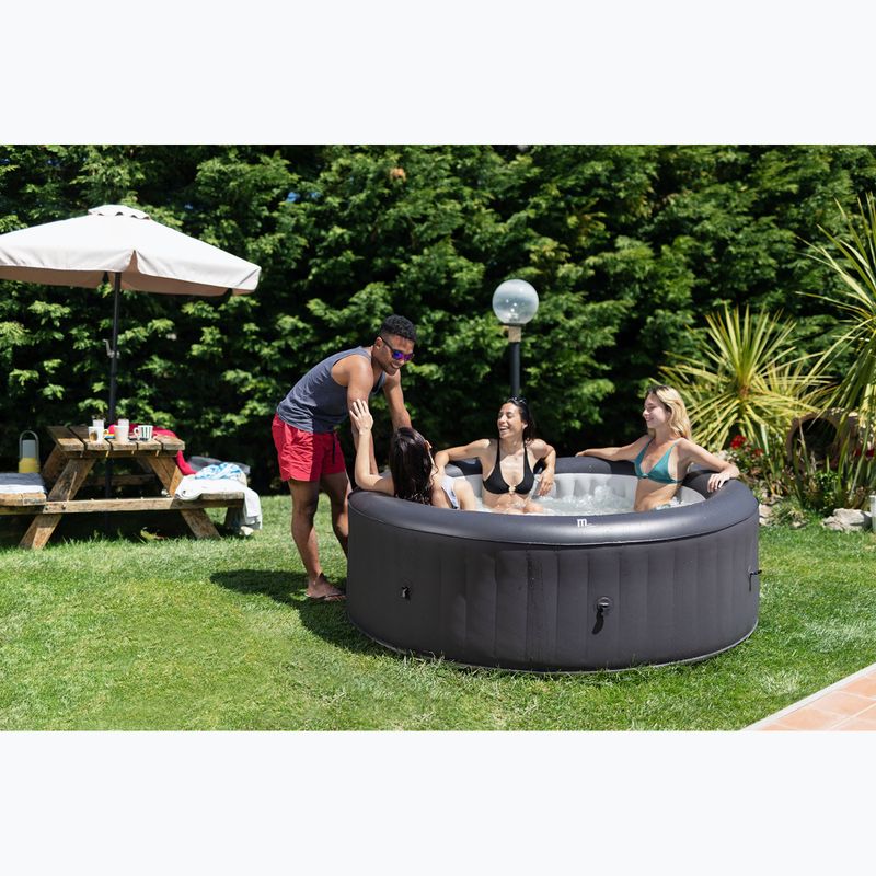 Vírivka Jacuzzi  pre 8 osôb  MSpa Urban Rimba Max grafitowy 19