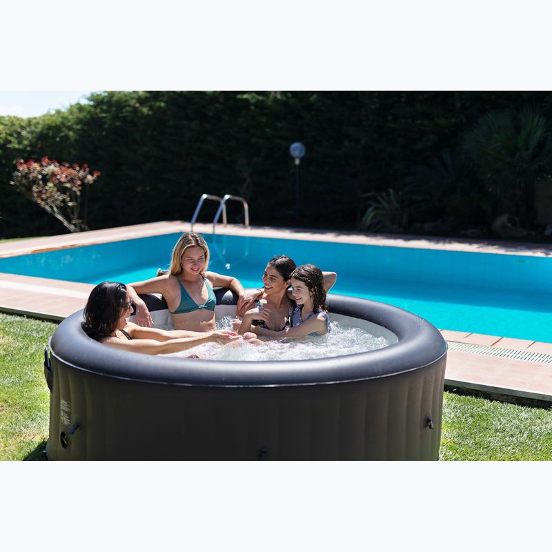 Vírivka Jacuzzi  pre 8 osôb  MSpa Urban Rimba Max grafitowy 21