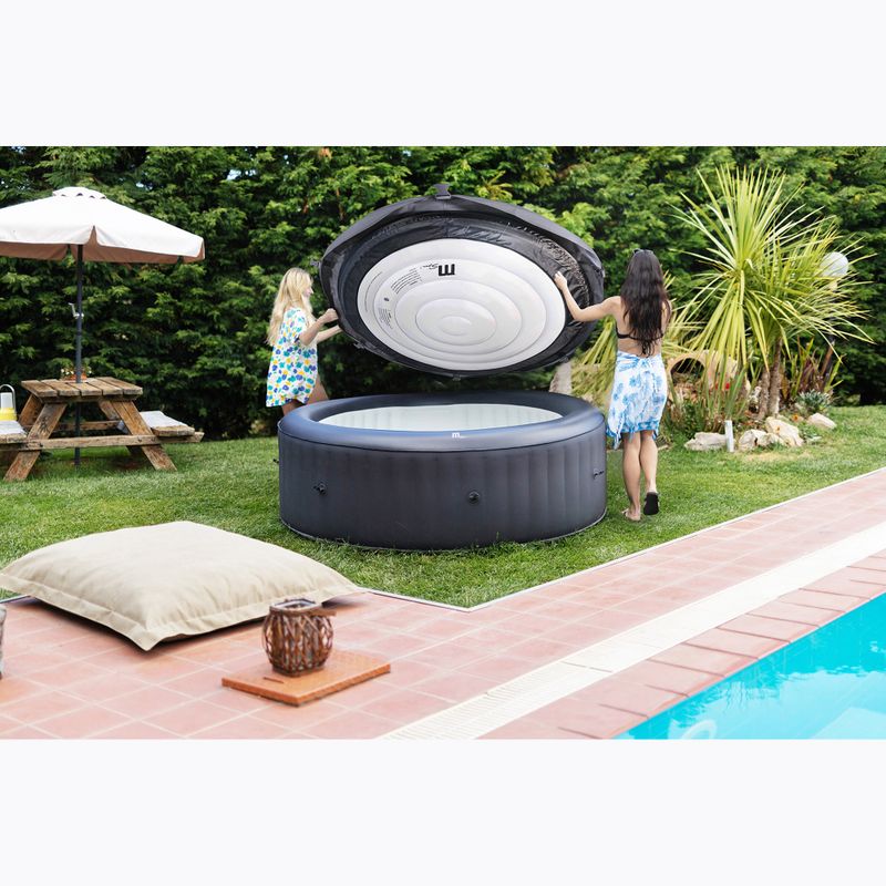 Vírivka Jacuzzi  pre 8 osôb  MSpa Urban Rimba Max grafitowy 24