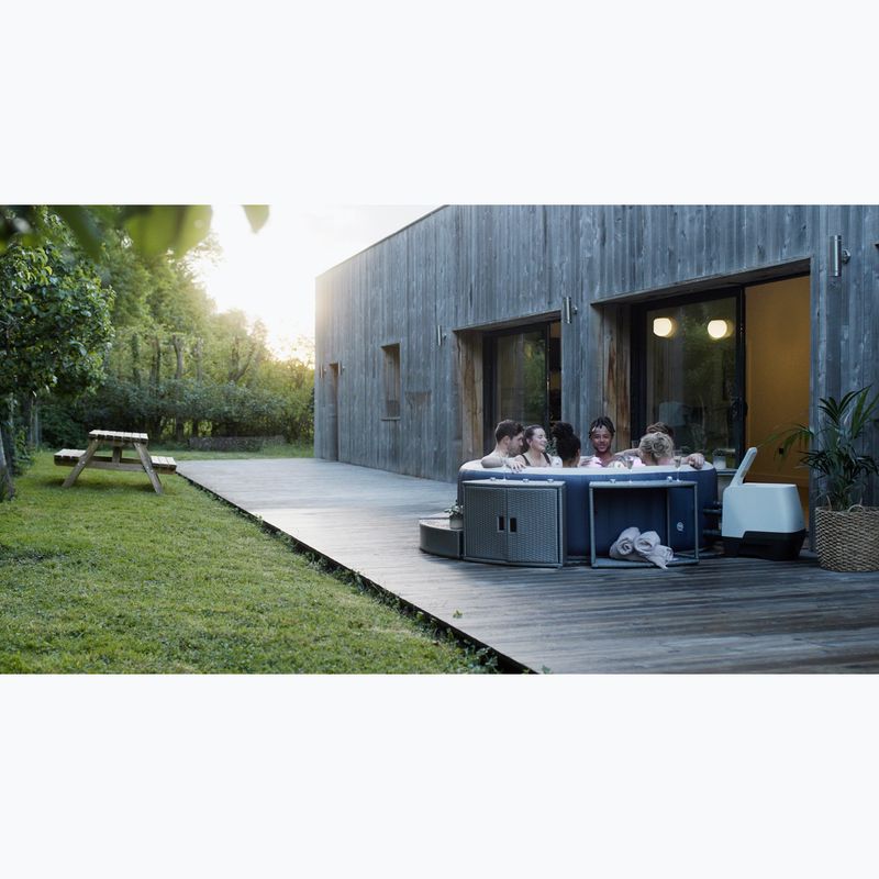 Bazén s vírivkou  pre 6 osôb  MSpa Muse Jet Indigo jałowcowy 17